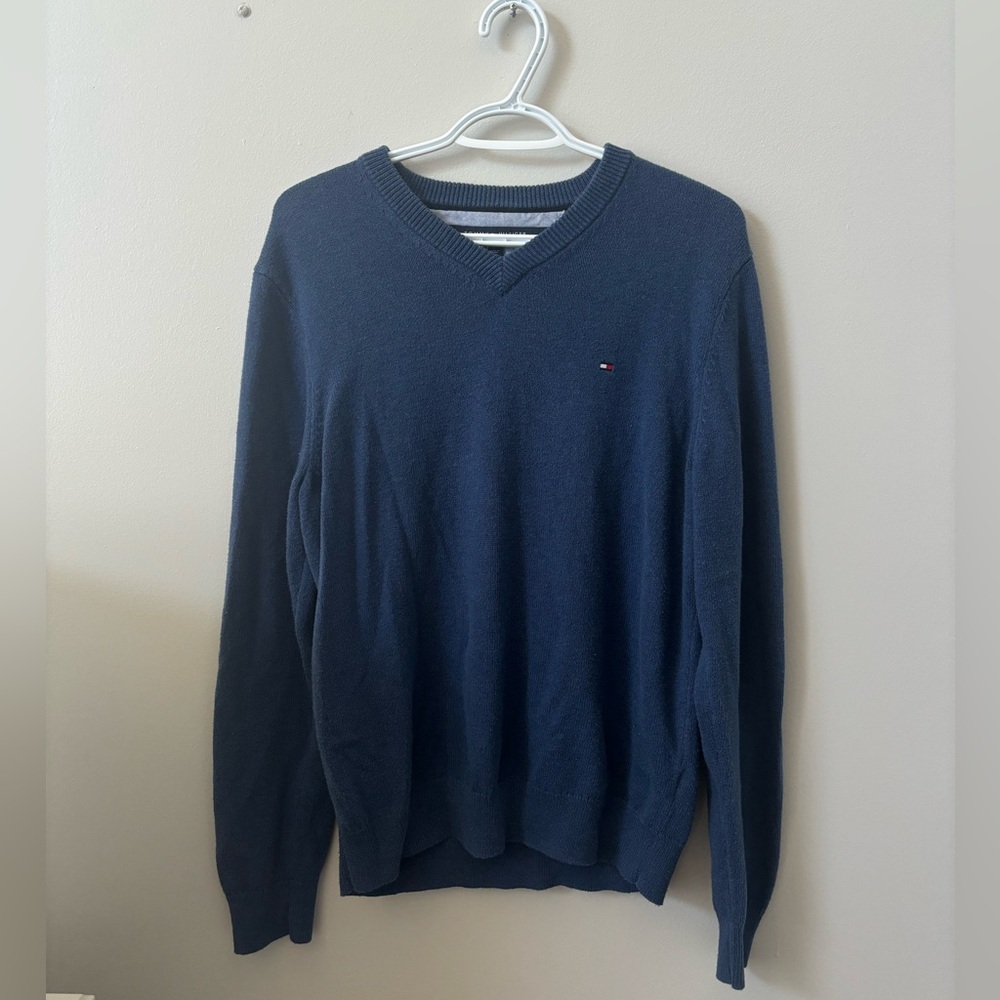 Tommy Hilfiger Men's Navy Sweater